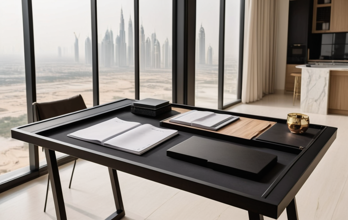 Apartment handover desk