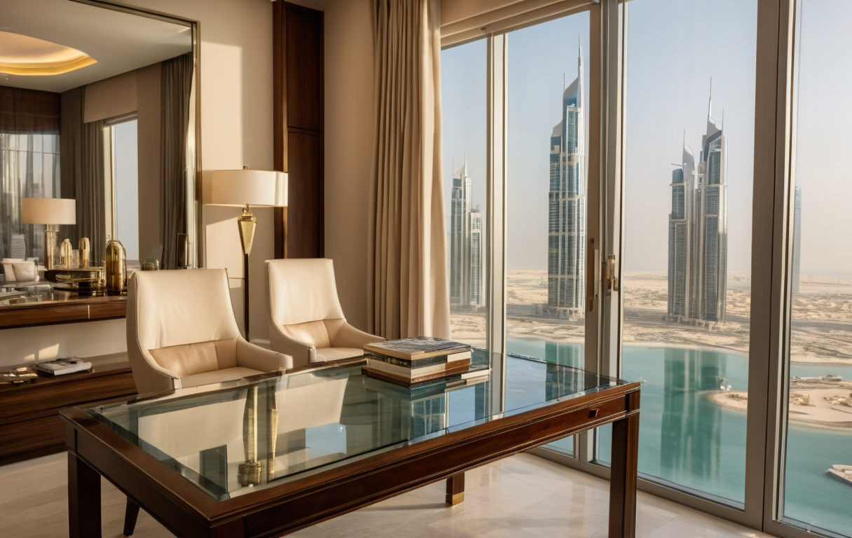 Dubai real estate advisory showroom